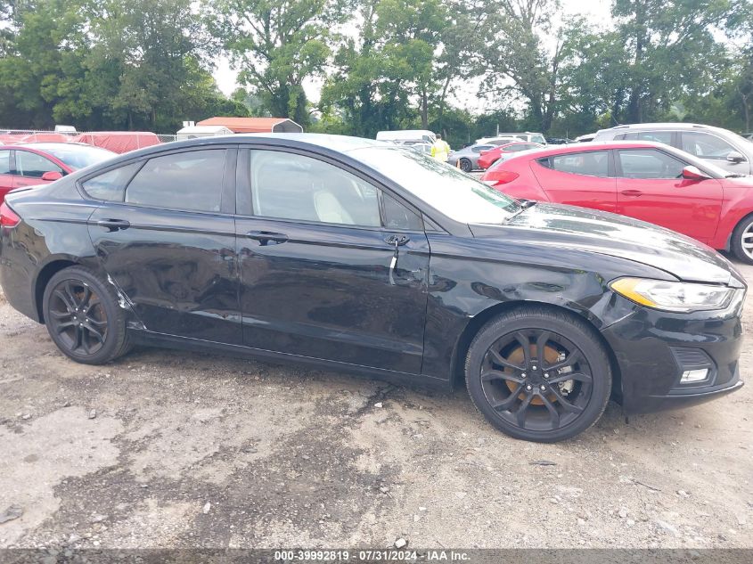 2020 Ford Fusion Se VIN: 3FA6P0HD8LR223989 Lot: 39992819