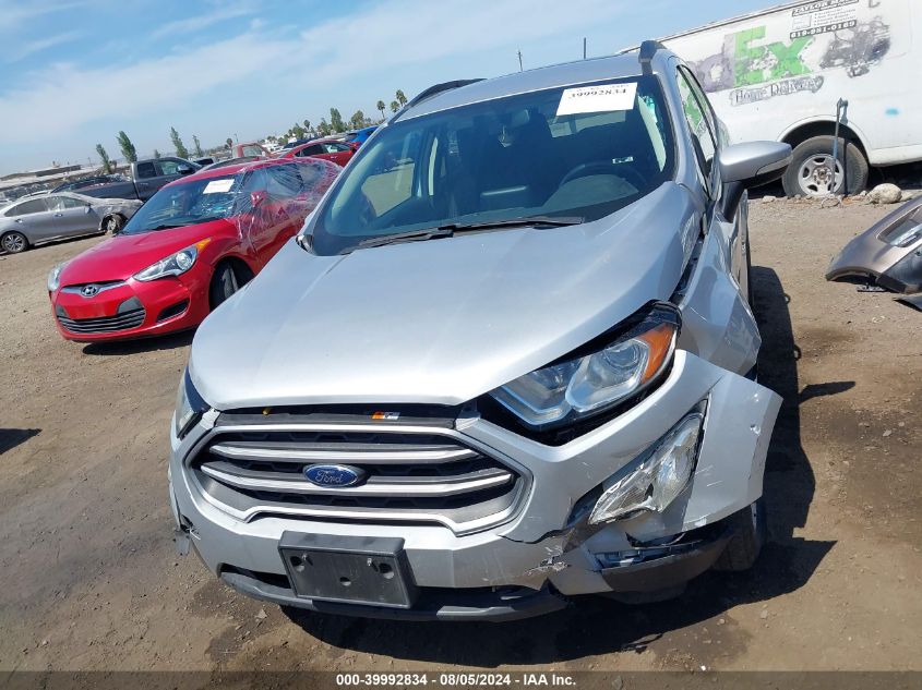 2019 Ford Ecosport Se VIN: MAJ3S2GE9KC290007 Lot: 39992834