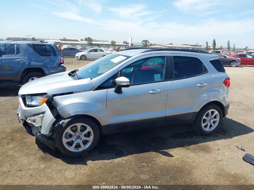 2019 Ford Ecosport Se VIN: MAJ3S2GE9KC290007 Lot: 39992834