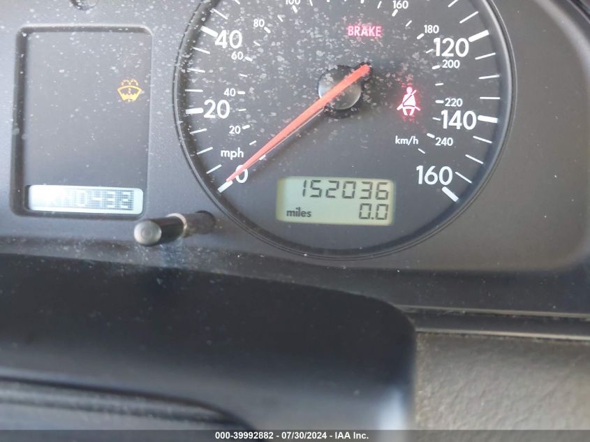 1999 Volkswagen Passat Gls VIN: WVWMA63B4XE507804 Lot: 39992882