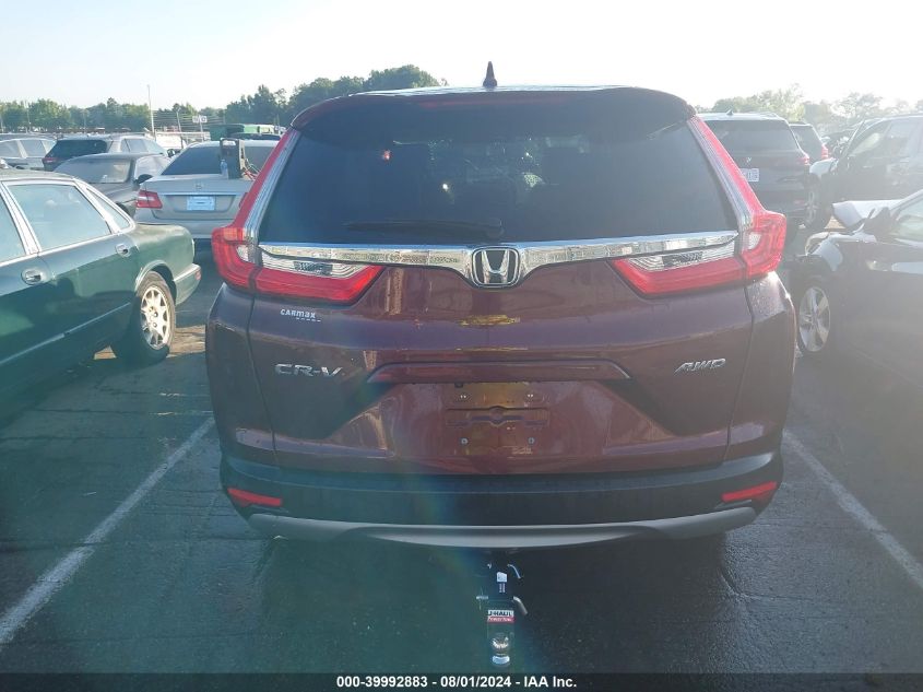 2019 Honda Cr-V Ex-L VIN: 2HKRW2H88KH675953 Lot: 39992883