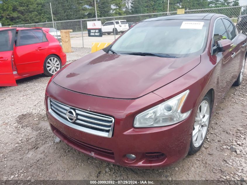 2012 Nissan Maxima 3.5 Sv VIN: 1N4AA5AP5CC810730 Lot: 39992892