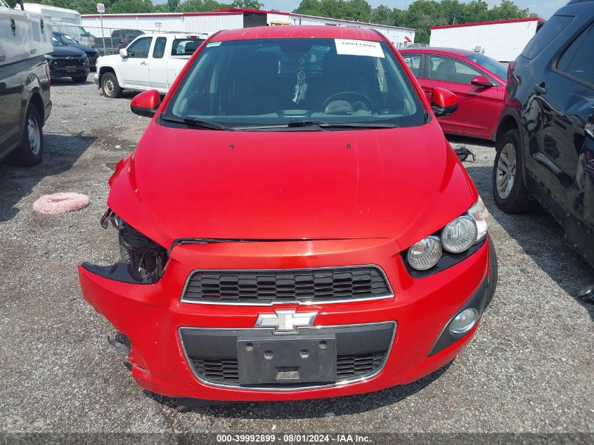 2012 Chevrolet Sonic 2Lz VIN: 1G1JE6SH1C4115059 Lot: 39992899