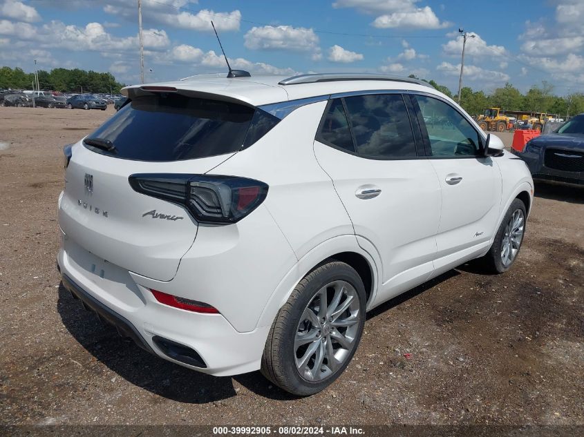 2024 Buick Encore Gx Avenir Fwd VIN: KL4AMFSL7RB017117 Lot: 39992905