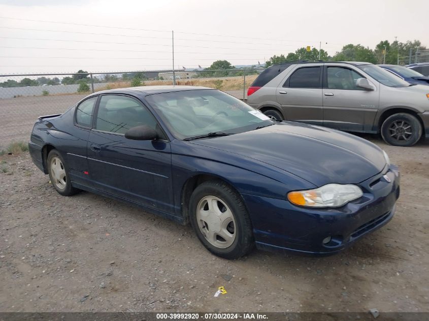 2002 Chevrolet Monte Carlo Ss VIN: 2G1WX15K129180189 Lot: 39992920