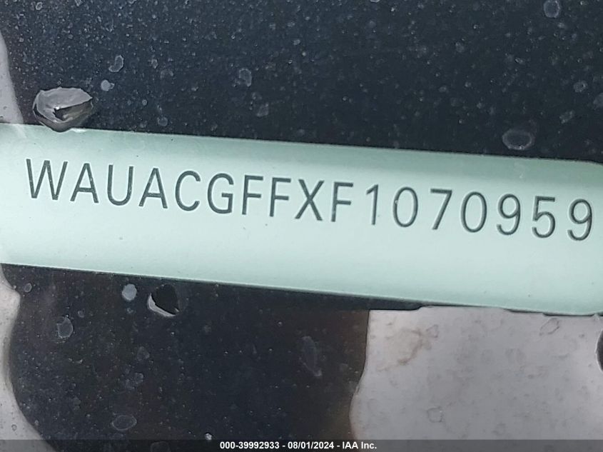 2015 AUDI A3 1.8T PREMIUM - WAUACGFFXF1070959