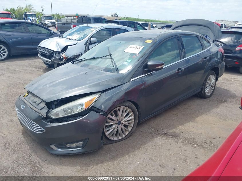 2017 Ford Focus Titanium VIN: 1FADP3J26HL272633 Lot: 39992951