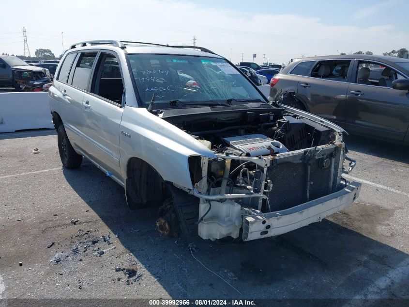 2006 Toyota Highlander Limited V6 VIN: JTEEP21A760155945 Lot: 39992956