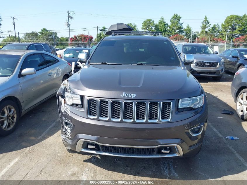 2015 Jeep Grand Cherokee Overland VIN: 1C4RJECG1FC755241 Lot: 39992985