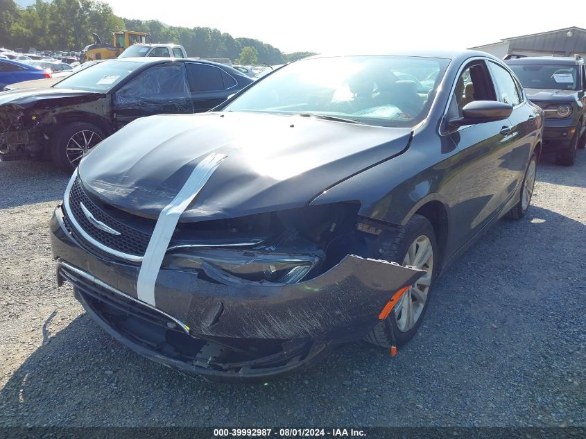 2015 Chrysler 200 Limited VIN: 1C3CCCAB0FN675899 Lot: 39992987