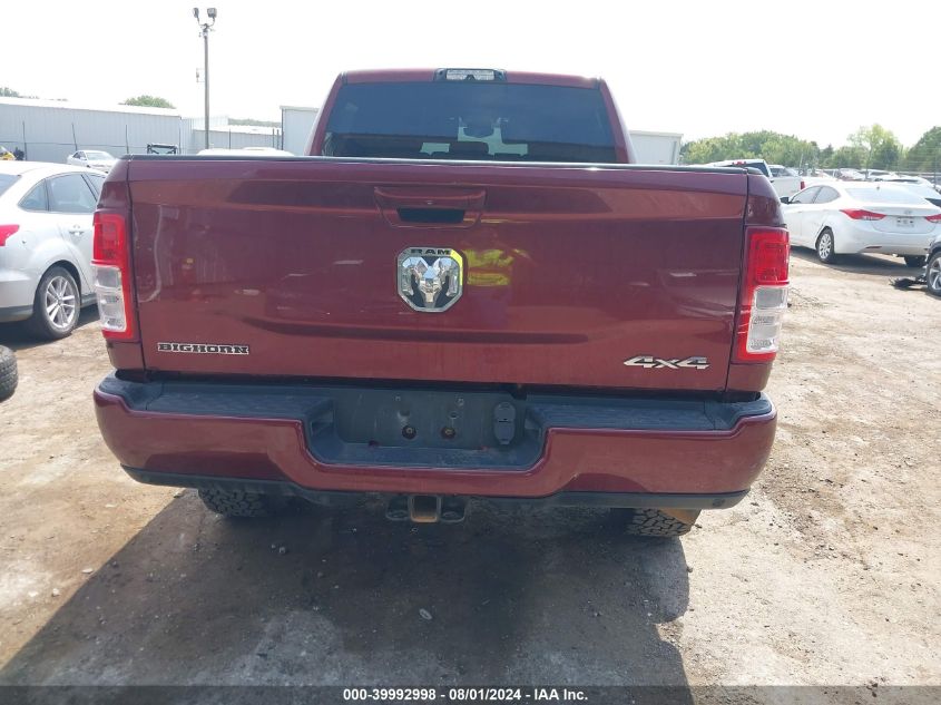 2019 Ram 2500 Big Horn 4X4 6'4 Box VIN: 3C6UR5DJ7KG599346 Lot: 39992998