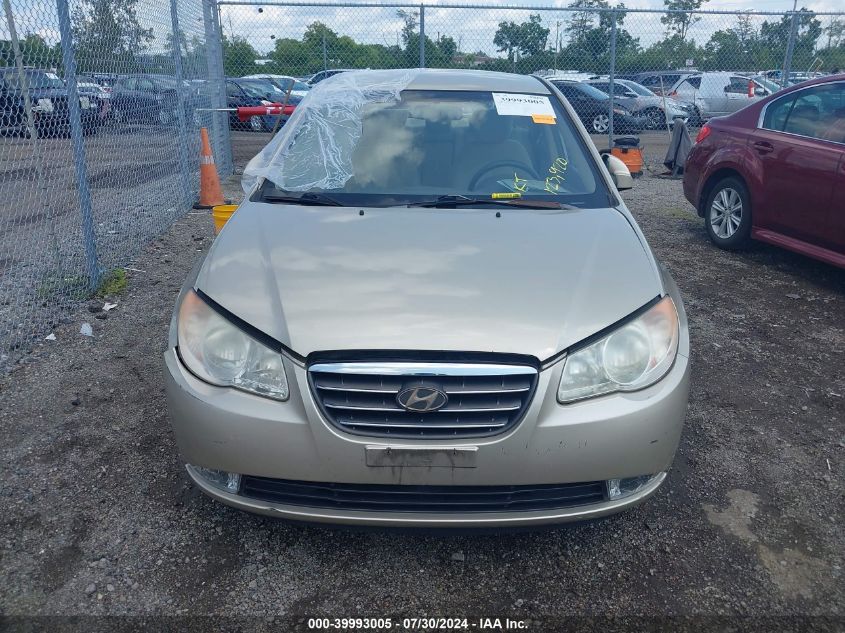 2007 Hyundai Elantra Gls/Limited/Se VIN: KMHDU46D77U029422 Lot: 39993005