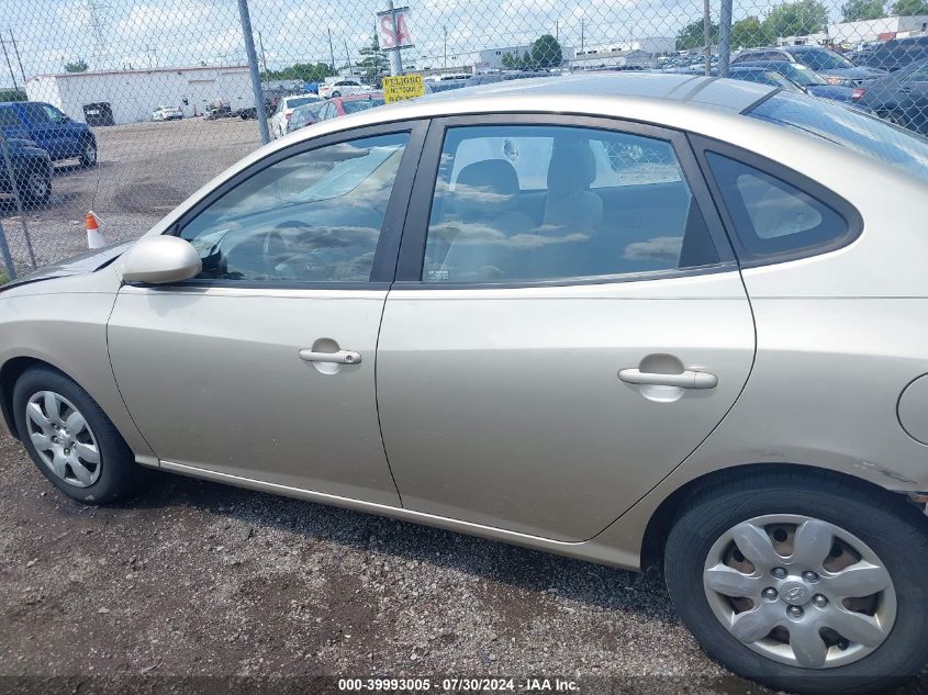 2007 Hyundai Elantra Gls/Limited/Se VIN: KMHDU46D77U029422 Lot: 39993005