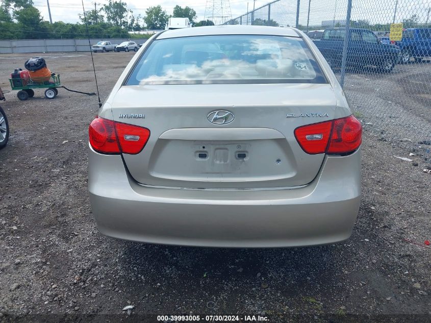 2007 Hyundai Elantra Gls/Limited/Se VIN: KMHDU46D77U029422 Lot: 39993005