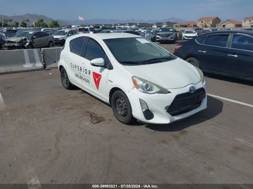 2016 TOYOTA PRIUS C