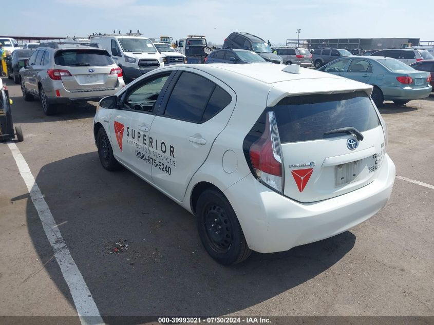 VIN JTDKDTB30G1137787 2016 TOYOTA PRIUS C no.3