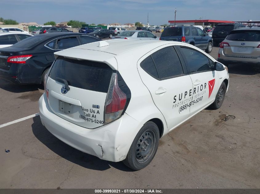 VIN JTDKDTB30G1137787 2016 TOYOTA PRIUS C no.4