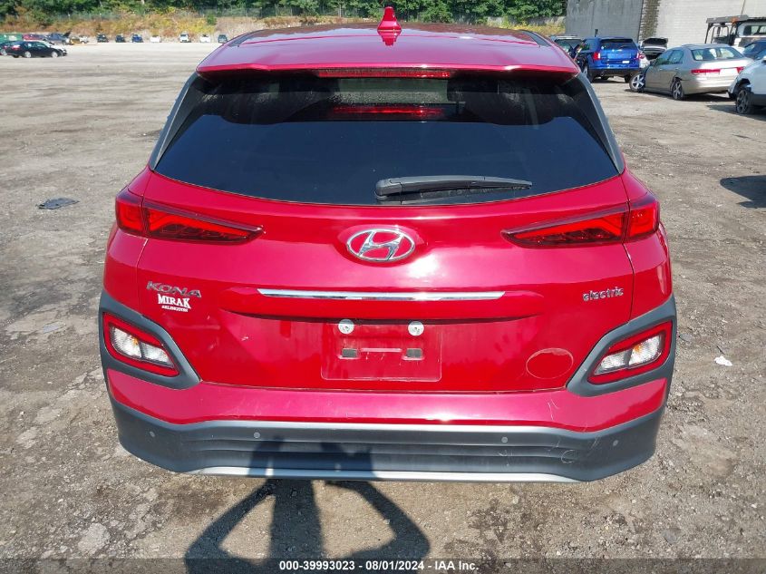 2021 Hyundai Kona Electric Ultimate VIN: KM8K53AG3MU119386 Lot: 39993023