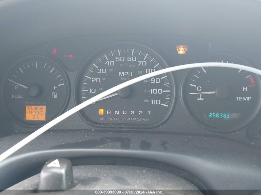 2001 Chevrolet Venture Plus VIN: 1GNDX03E91D222526 Lot: 39993090