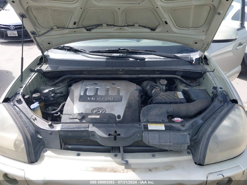 2006 Hyundai Tucson Gls/Limited VIN: KM8JN12D66U269323 Lot: 39993093