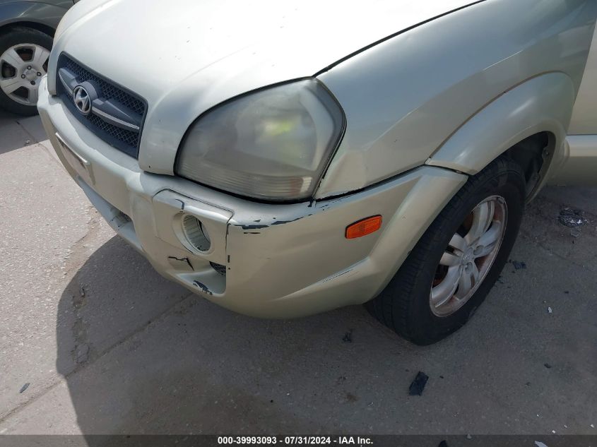 2006 Hyundai Tucson Gls/Limited VIN: KM8JN12D66U269323 Lot: 39993093