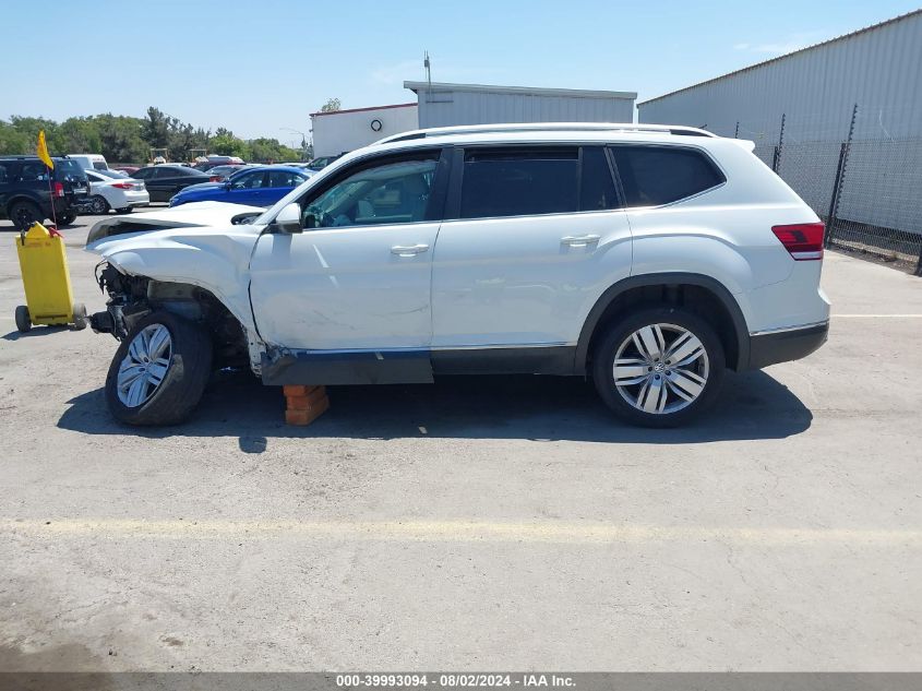 2019 Volkswagen Atlas 3.6L V6 Sel VIN: 1V2MR2CA6KC589272 Lot: 39993094