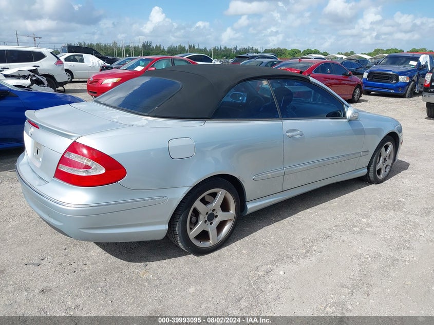2005 Mercedes-Benz Clk 500 500 VIN: WDBTK75G35T047839 Lot: 39993095