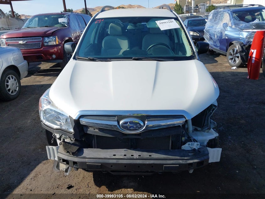 2016 Subaru Forester 2.5I VIN: JF2SJABC4GH414673 Lot: 39993105