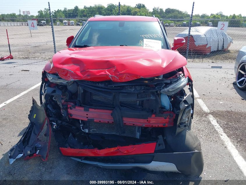 2020 Chevrolet Blazer Fwd 2Lt VIN: 3GNKBCRS4LS706501 Lot: 39993195