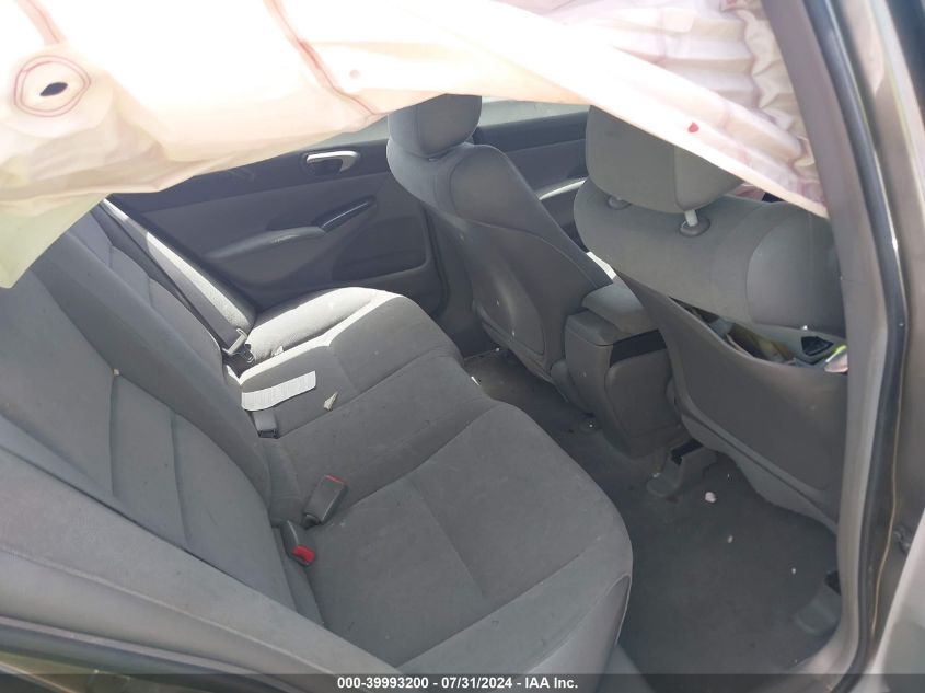 2008 Honda Civic Lx VIN: 2HGFA16578H321705 Lot: 39993200