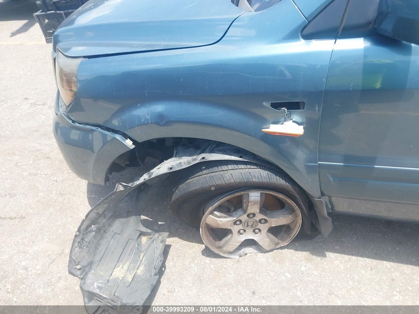 2008 Honda Pilot Ex-L VIN: 5FNYF28518B015651 Lot: 39993209