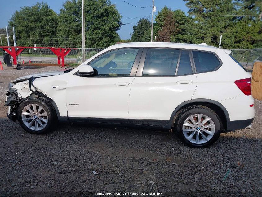 2017 BMW X3 SDRIVE28I - 5UXWZ7C32H0V94762