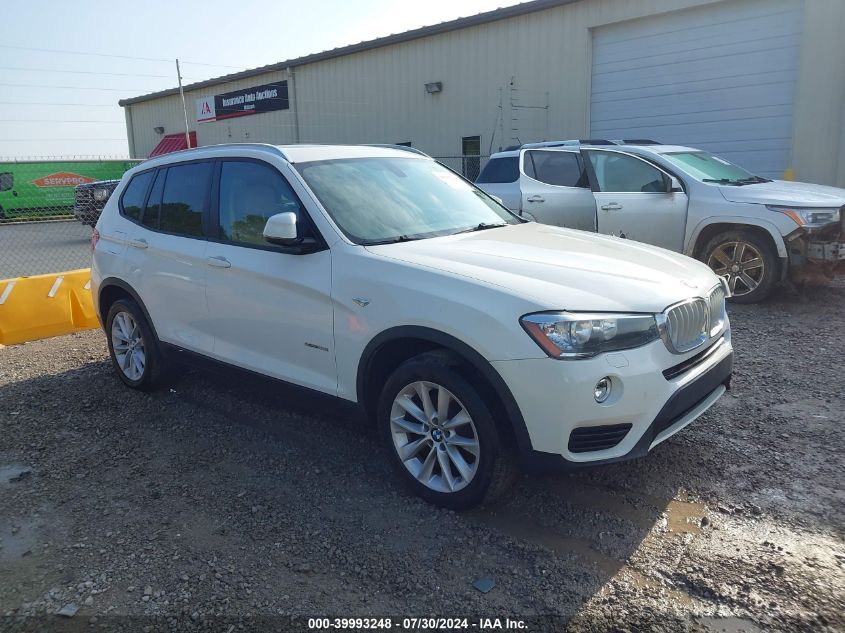 2017 BMW X3 SDRIVE28I - 5UXWZ7C32H0V94762