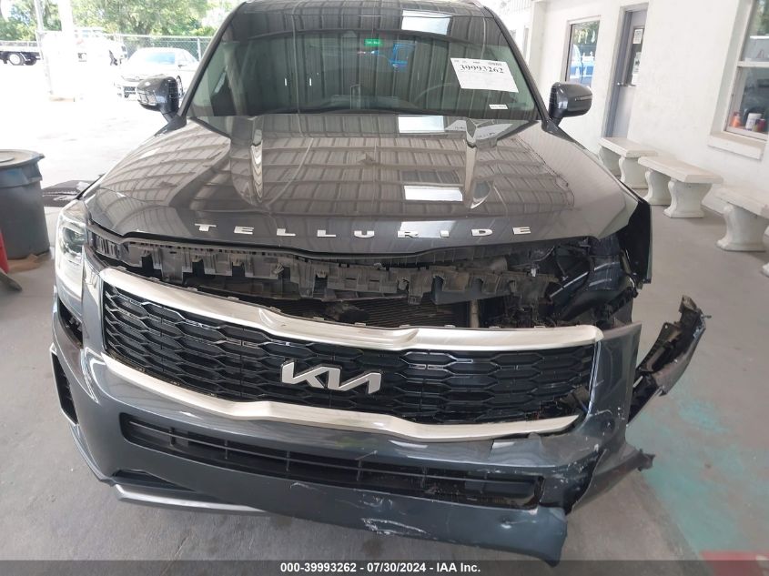 2022 Kia Telluride Ex VIN: 5XYP34HC9NG208505 Lot: 39993262