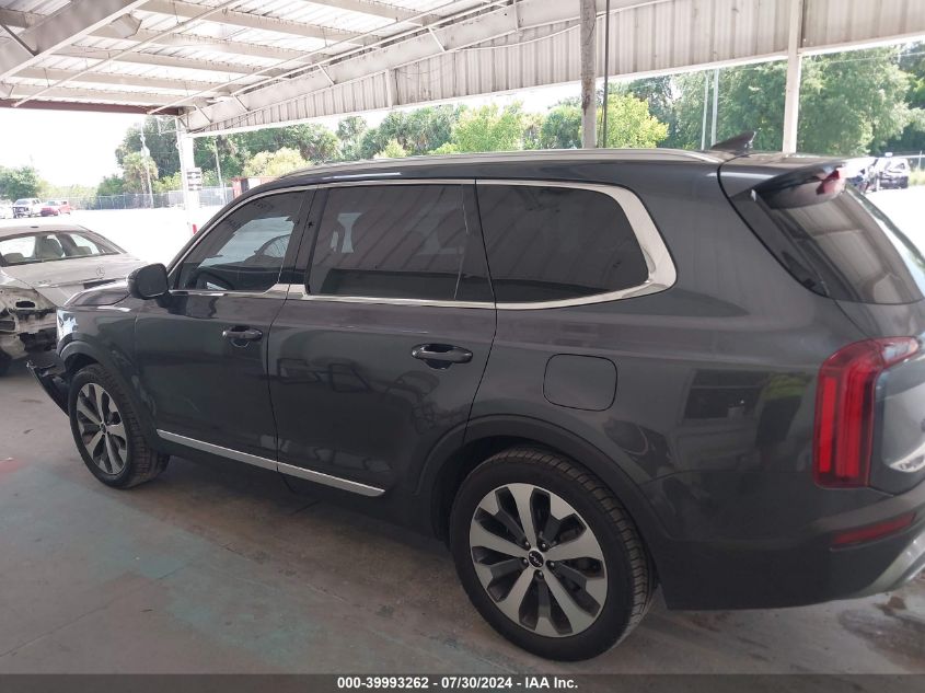 2022 Kia Telluride Ex VIN: 5XYP34HC9NG208505 Lot: 39993262