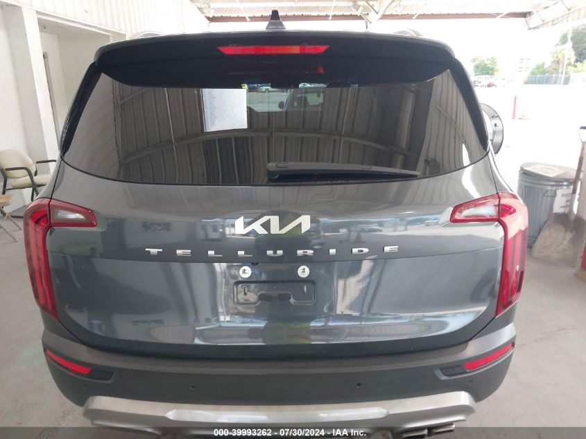 2022 Kia Telluride Ex VIN: 5XYP34HC9NG208505 Lot: 39993262