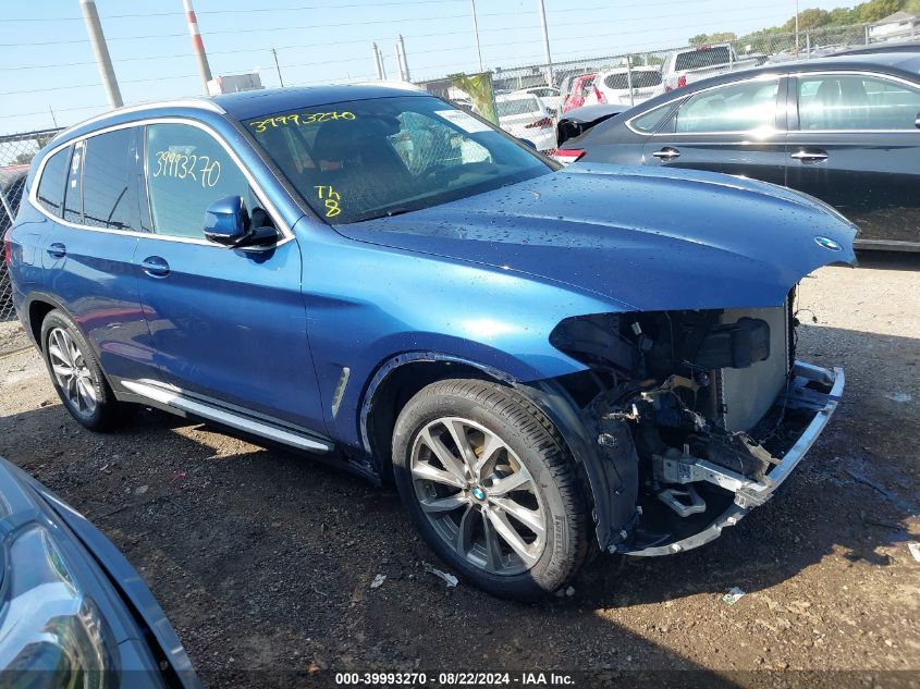 2019 BMW X3 XDRIVE30I - 5UXTR9C53KLP90005