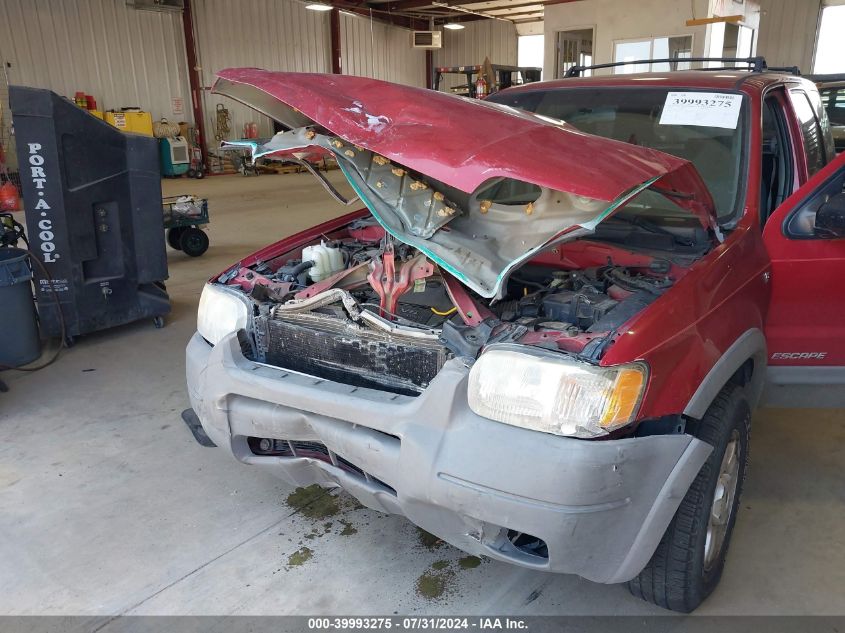 2001 Ford Escape Xlt VIN: 1FMYU04101KB41145 Lot: 39993275