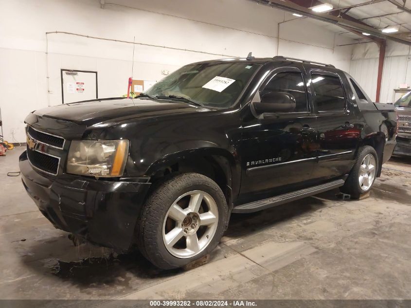 2007 Chevrolet Avalanche 1500 Lt/Ltz VIN: 3GNFK12Y57G1799 Lot: 39993282