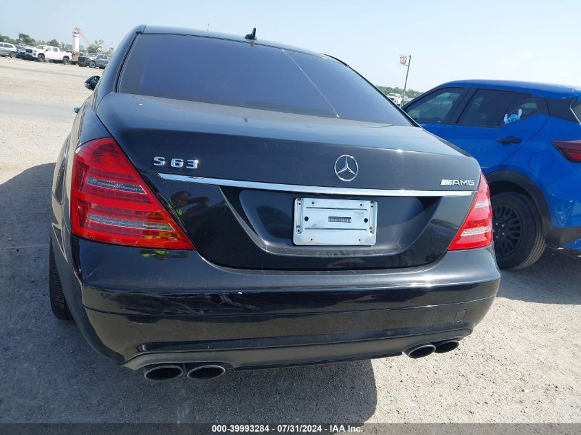 2009 Mercedes-Benz S 63 Amg VIN: WDDNG77X79A257585 Lot: 39993284