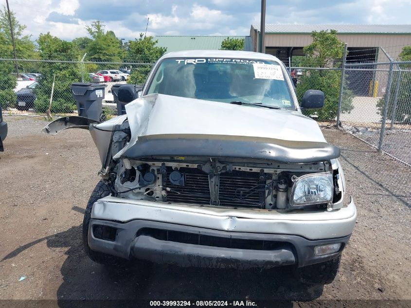 2002 Toyota Tacoma Base V6 VIN: 5TEHN72N72Z890957 Lot: 39993294
