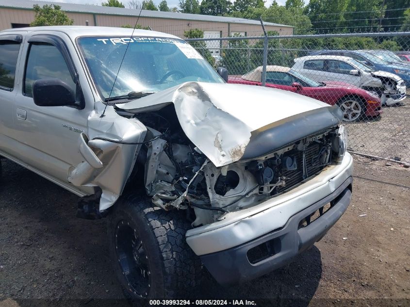 2002 Toyota Tacoma Base V6 VIN: 5TEHN72N72Z890957 Lot: 39993294