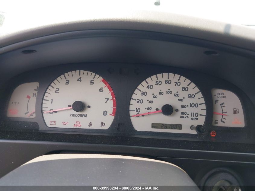 2002 Toyota Tacoma Base V6 VIN: 5TEHN72N72Z890957 Lot: 39993294