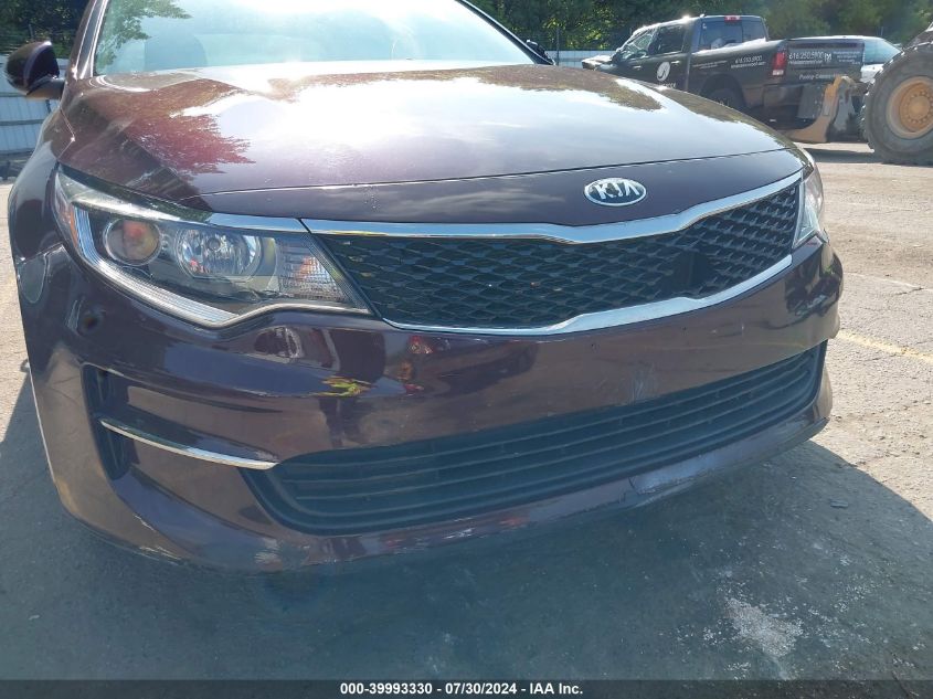 2017 Kia Optima Lx VIN: 5XXGT4L37HG163547 Lot: 39993330
