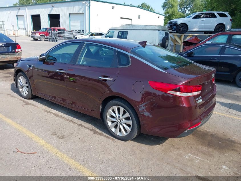 5XXGT4L37HG163547 | 2017 KIA OPTIMA