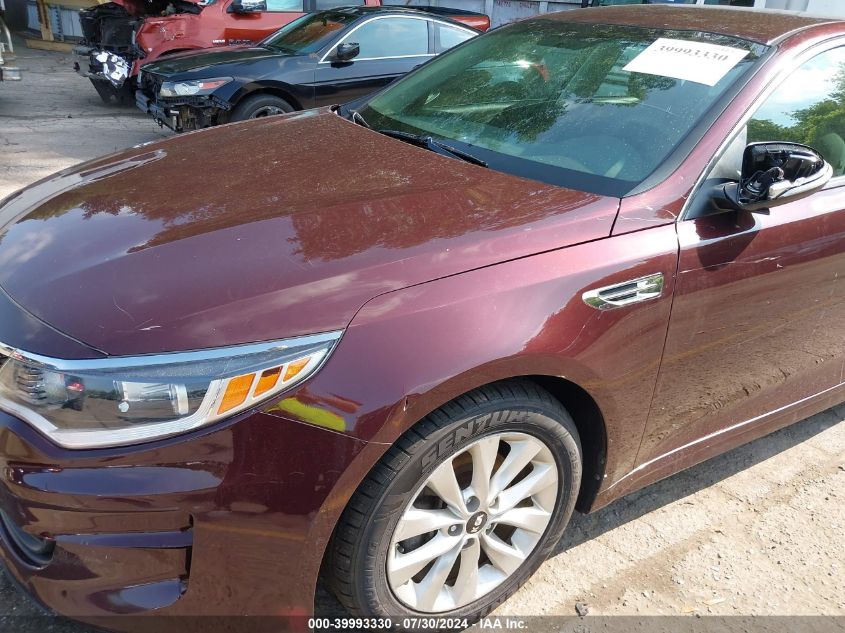 2017 Kia Optima Lx VIN: 5XXGT4L37HG163547 Lot: 39993330