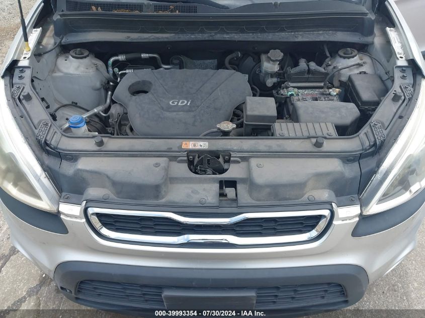 2012 Kia Soul VIN: KNDJT2A50C7406972 Lot: 39993354