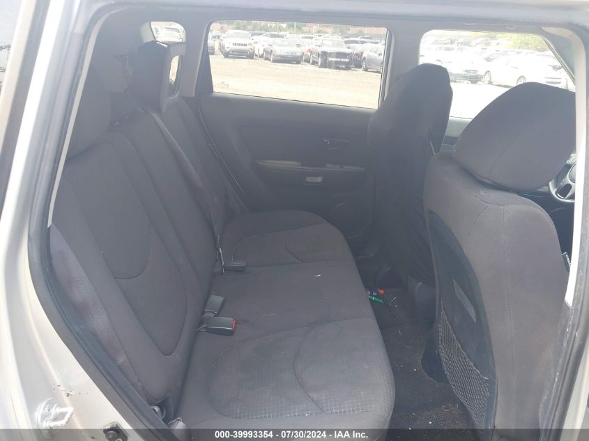 2012 Kia Soul VIN: KNDJT2A50C7406972 Lot: 39993354