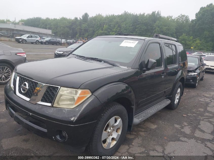 2006 Nissan Pathfinder Se VIN: 5N1AR18W66C660605 Lot: 39993362