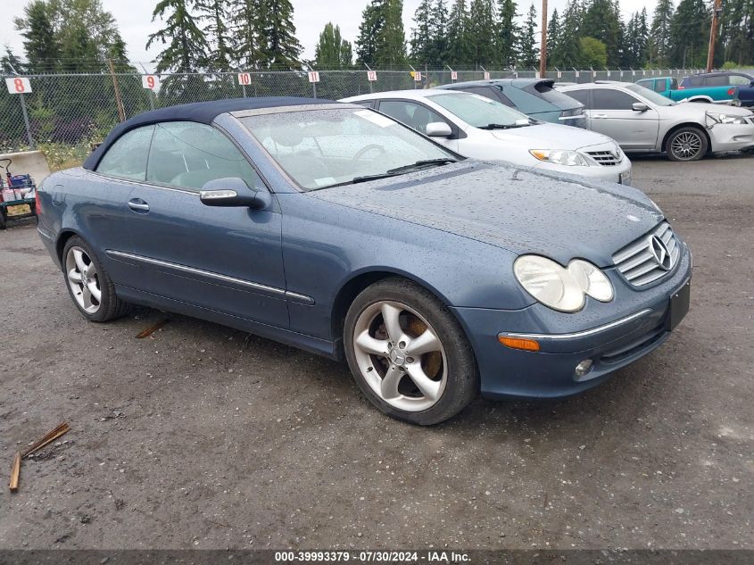 2005 Mercedes-Benz Clk 320 320 VIN: WDBTK65G55T043821 Lot: 39993379